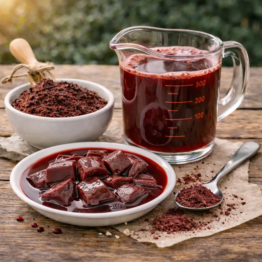 Blod som BARF-tillskott